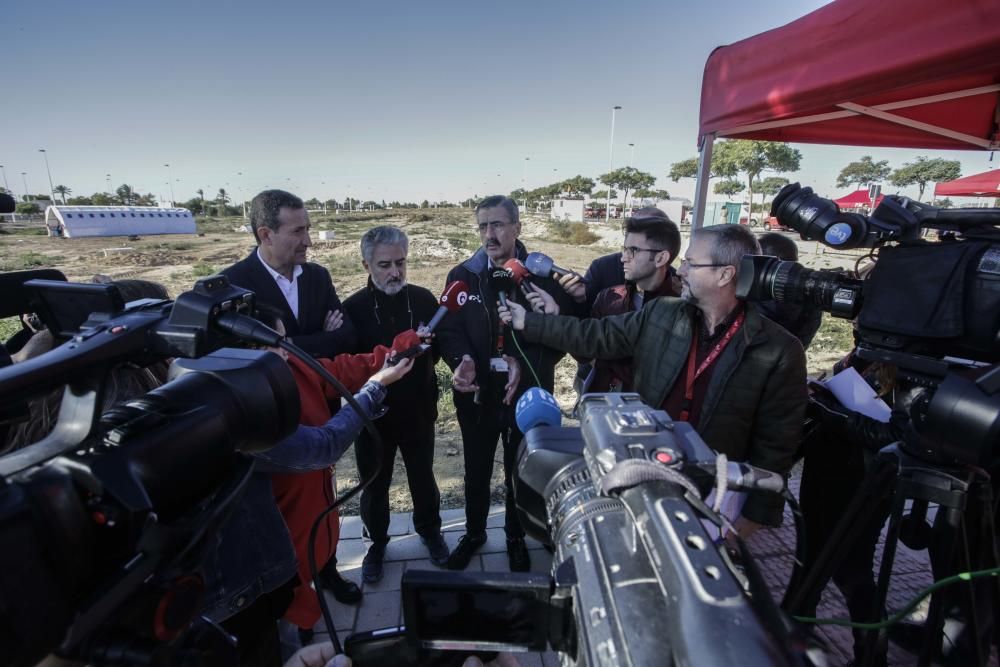 Más de 500 efectivos participan en un simulacro de accidente aéreo