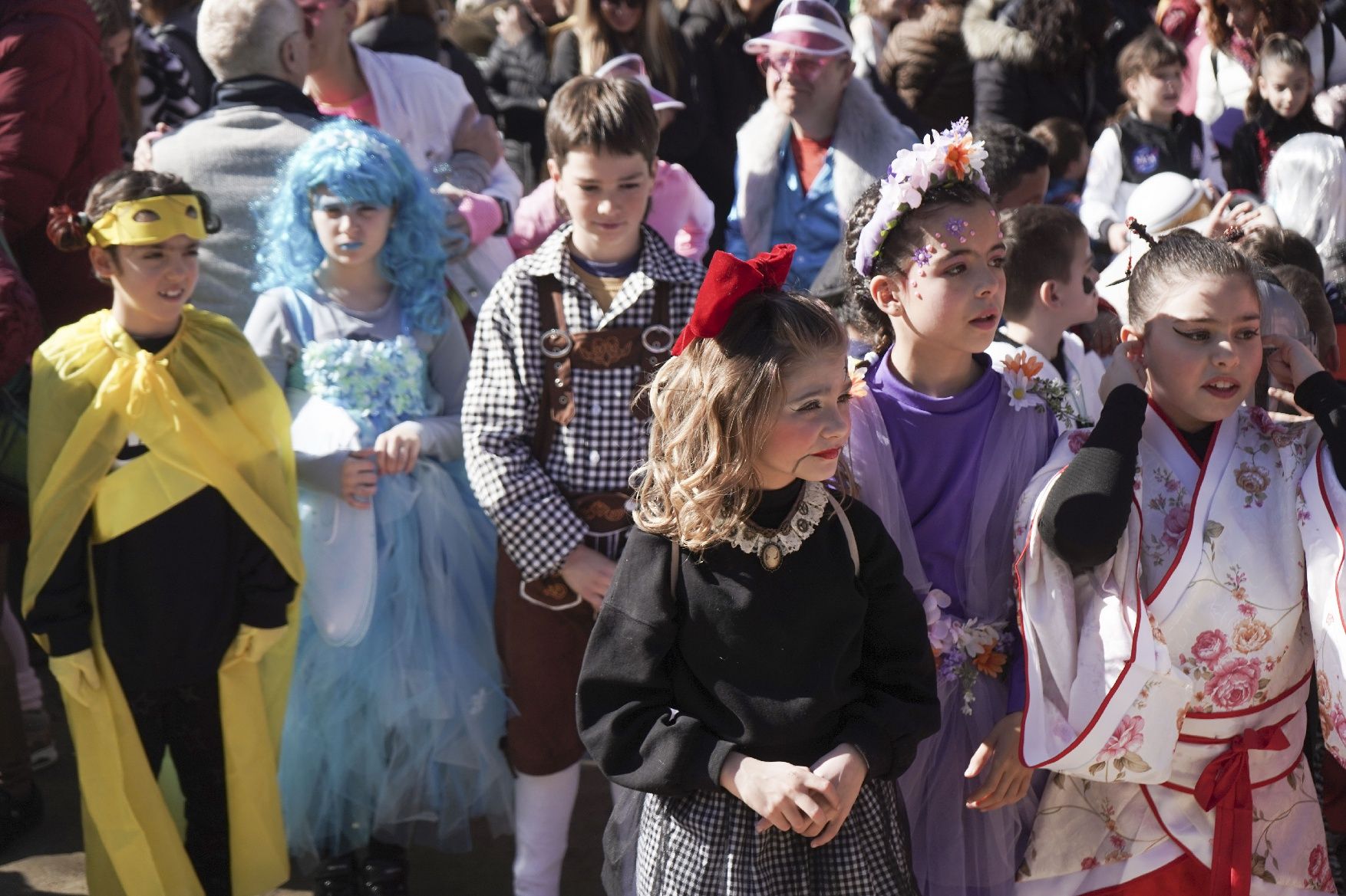 El Carnaval infantil de Sallent, en imatges