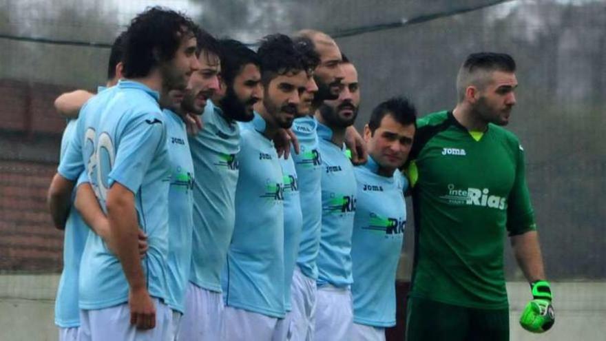 Los celestes recibirán el domingo al Estradense en lo que puede ser un paso casi definitivo hacia el ascenso. // I. Abella