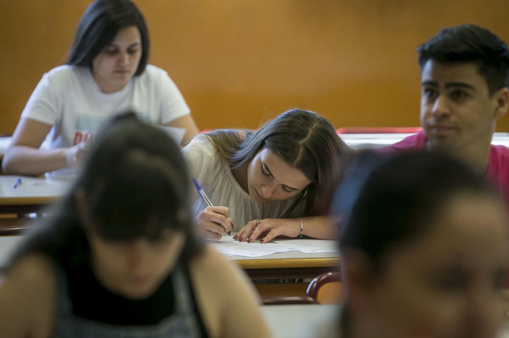 En la Universidad de Alicante se han examinado 3.494 estudiantes.