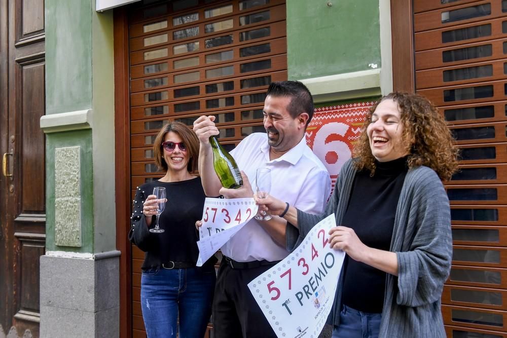 El Gordo de El Niño, vendido en la calle Constantino