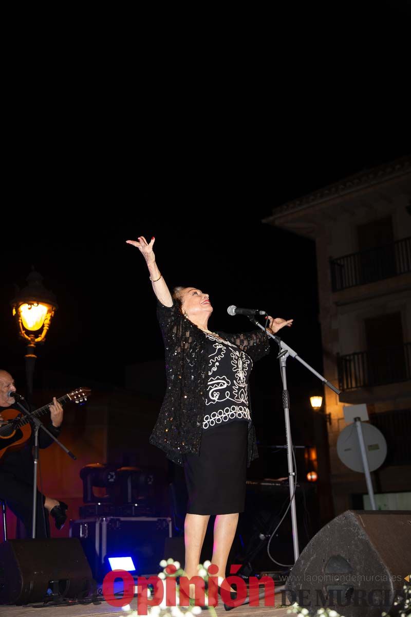 La cantante Maruja Garrido regresa a Caravaca