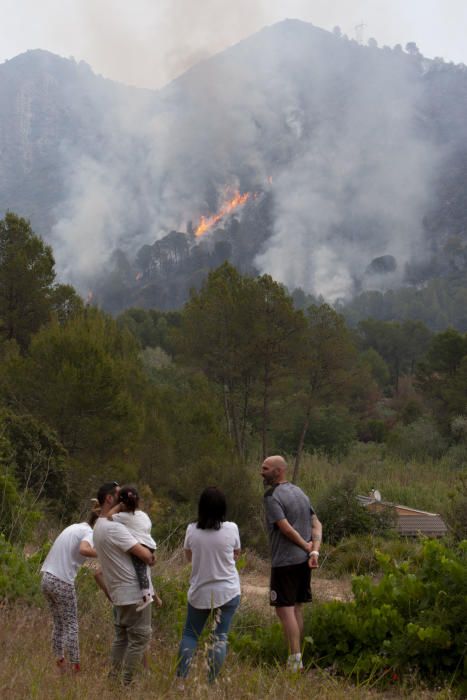 Incendio en El Genovés