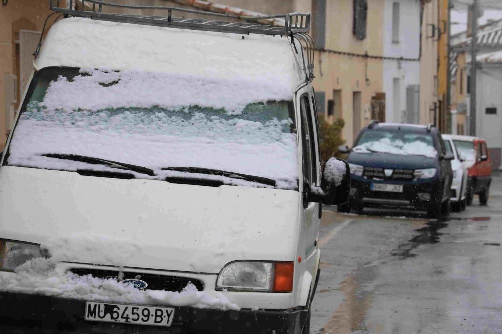 Nieve en Coy, Lorca