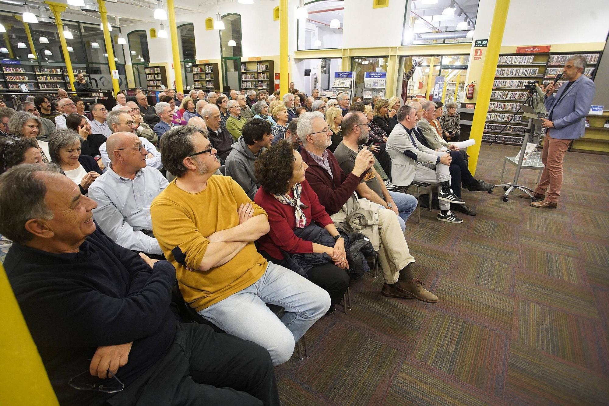 Les fotos de la presentació del llibre “Salvador Sunyer. Temps polítics (1977-1991)”