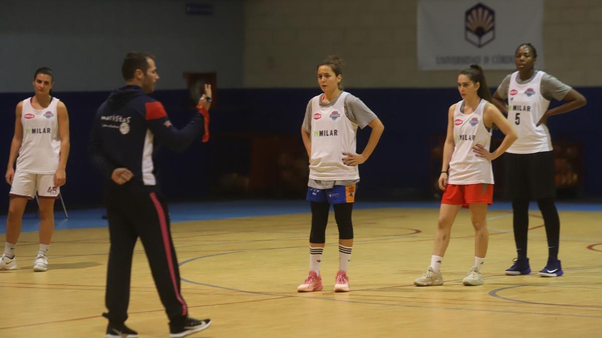 Un entrenamiento del Milar Córdoba BF.