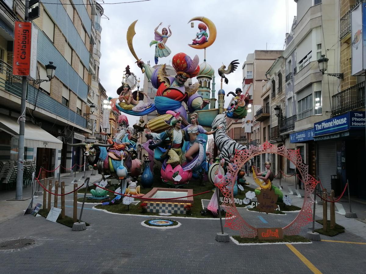 Falla Taüt, ganadora del primer premio.