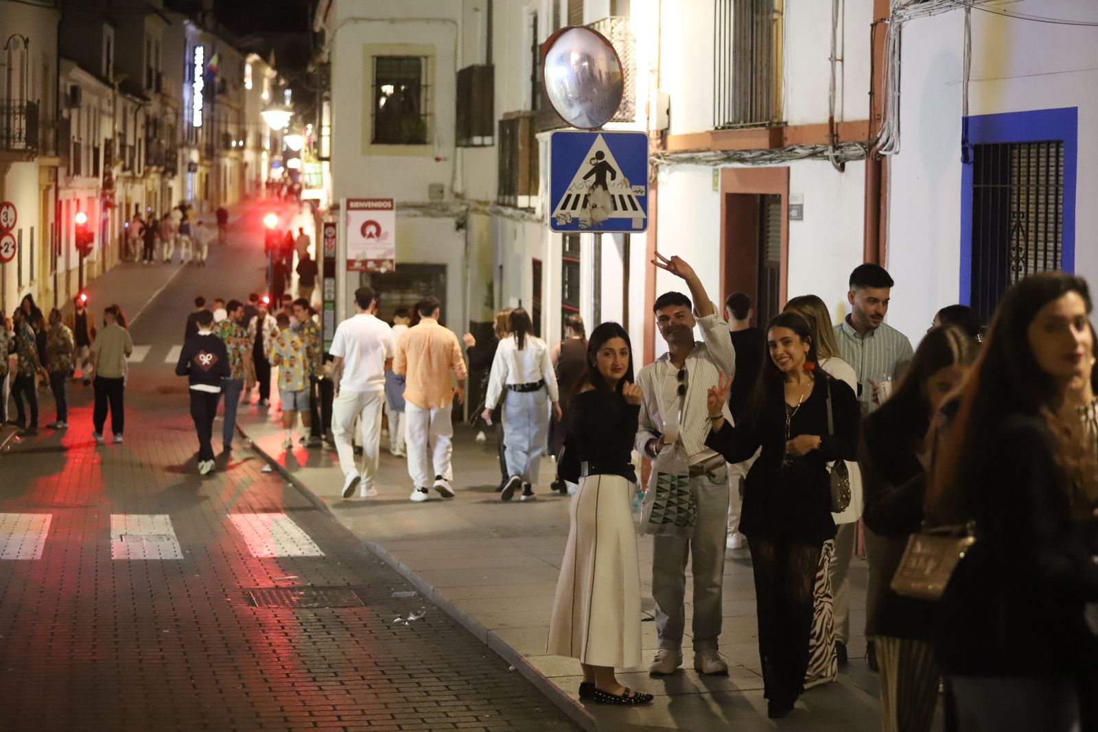 La tercera noche de cruces, en imágenes
