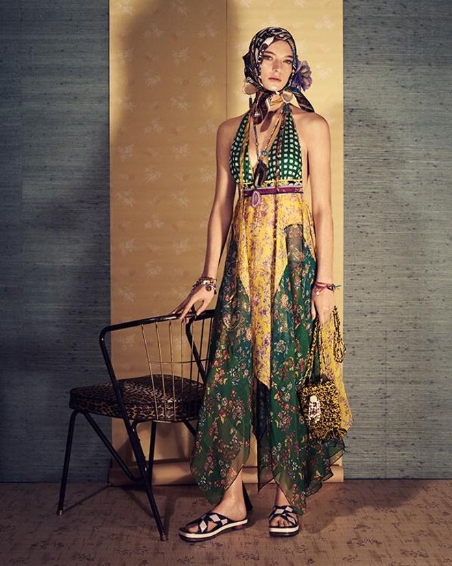 Look de Zara de la colección primavera-verano 2018, vestido largo