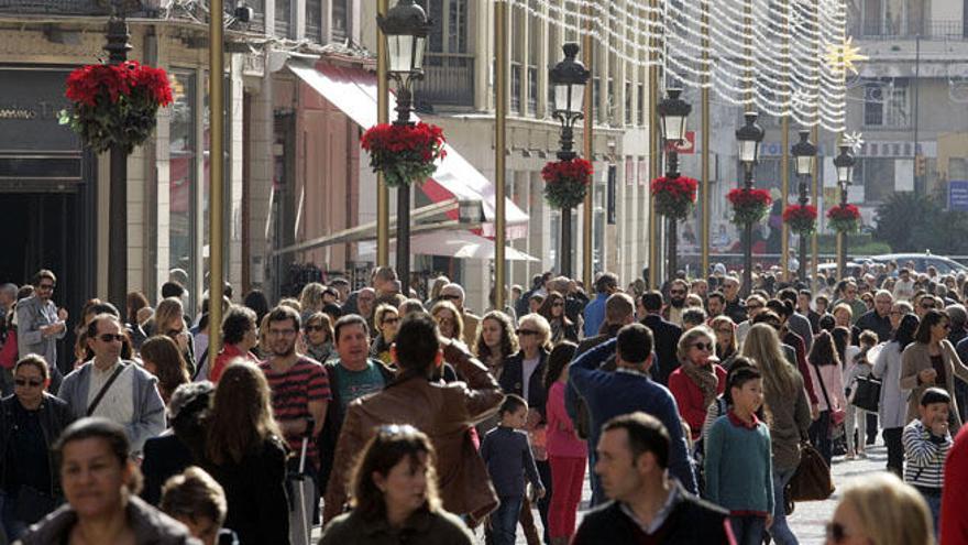 Las temperaturas siguen siendo agradables para esta época del año en Málaga capital.