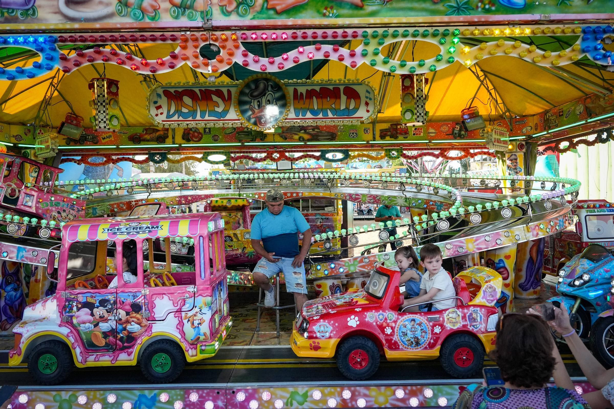 Fotogalería | Los niños conquistan la feria de Badajoz en su día