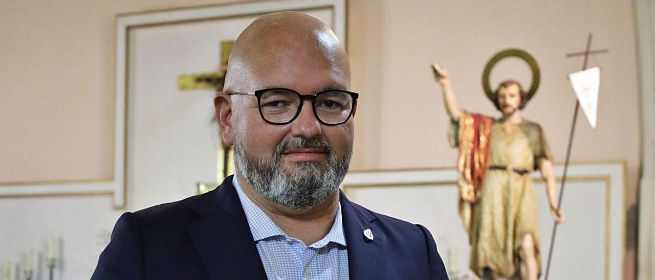 El nuevo presidente de la Junta Mayor de Semana Santa de Elche, Joaquín Martínez.