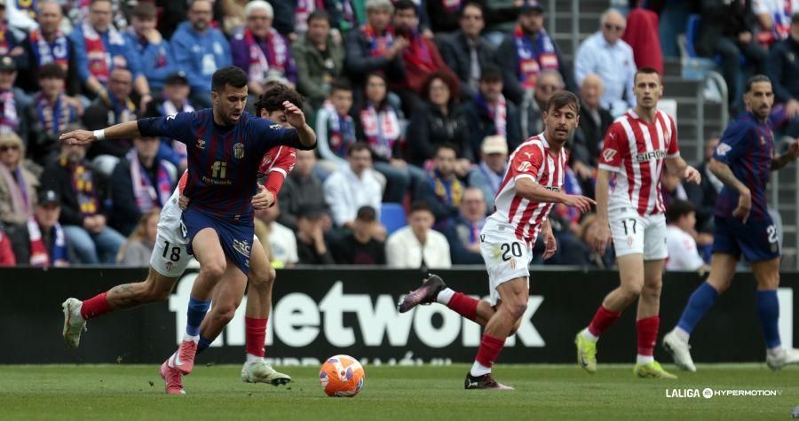 Así fue el partido entre el Sporting y el Eldense