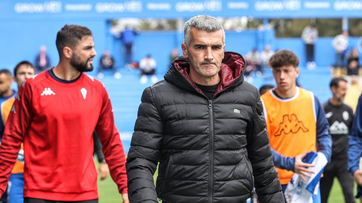 Vicente Parras, entrenador del Alcoyano