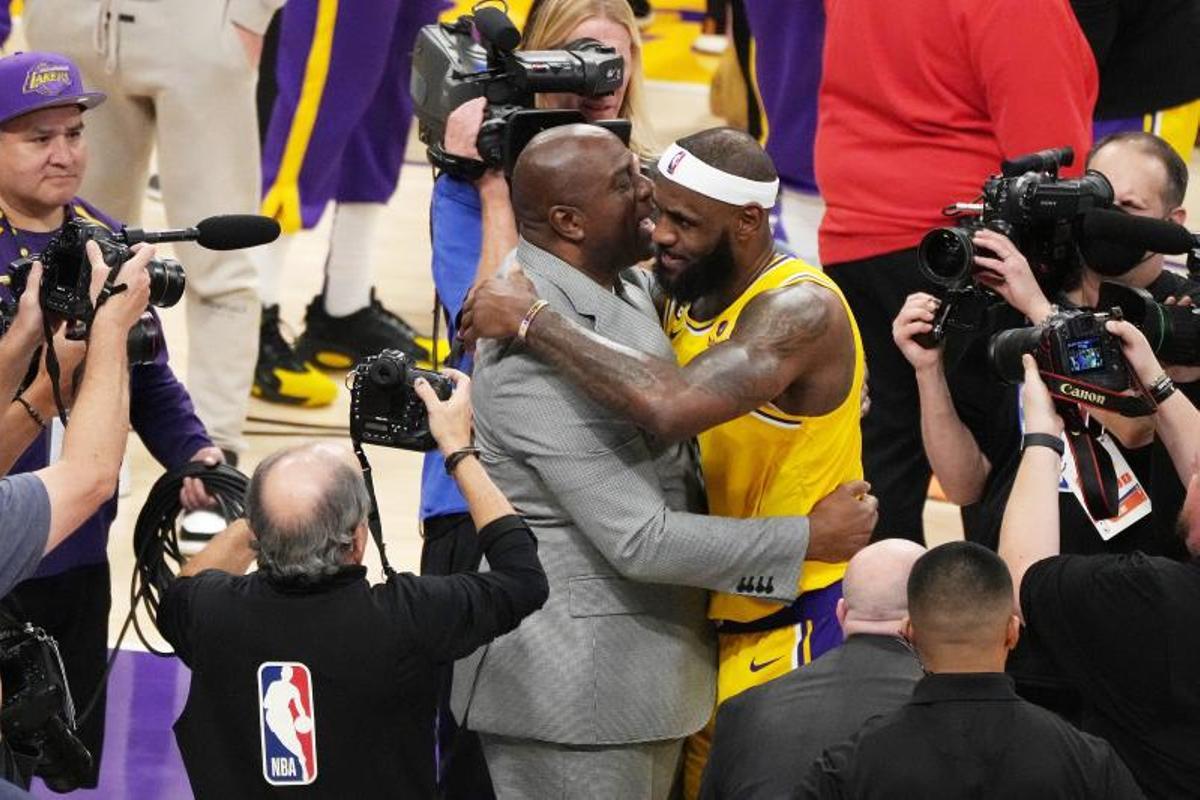 Las mejores imágenes de la noche histórica de LeBron James