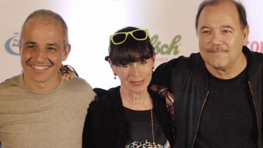 Berger, con Geraldine Chaplin y Rubén Blades.