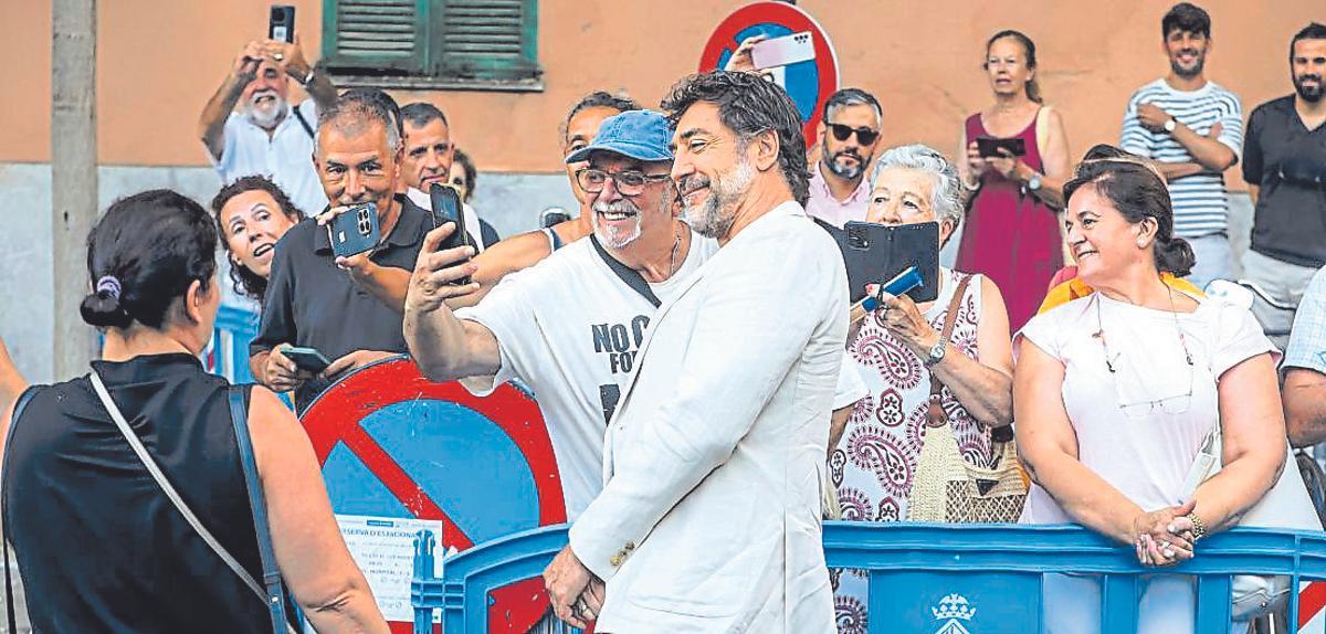 Javier Bardem fue uno de los invitados del Atlàntida.