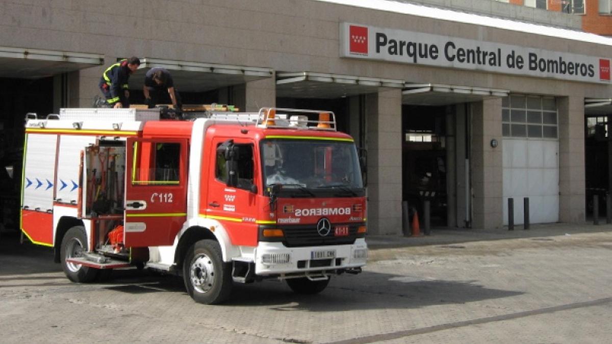 Parque de bomberos de la CAM.