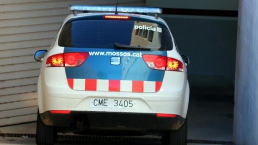 Un vehicle dels Mossos d&#039;Esquadra.