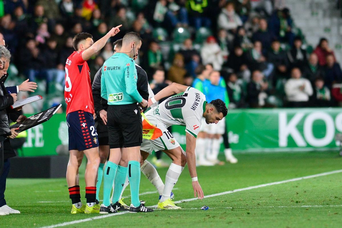 Rafa Mir en su vuelta frente a Osasuna