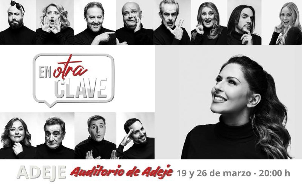 En Otra Clave, uno de los espectáculos de humor más queridos por los canarios, regresa al Auditorio de Adeje