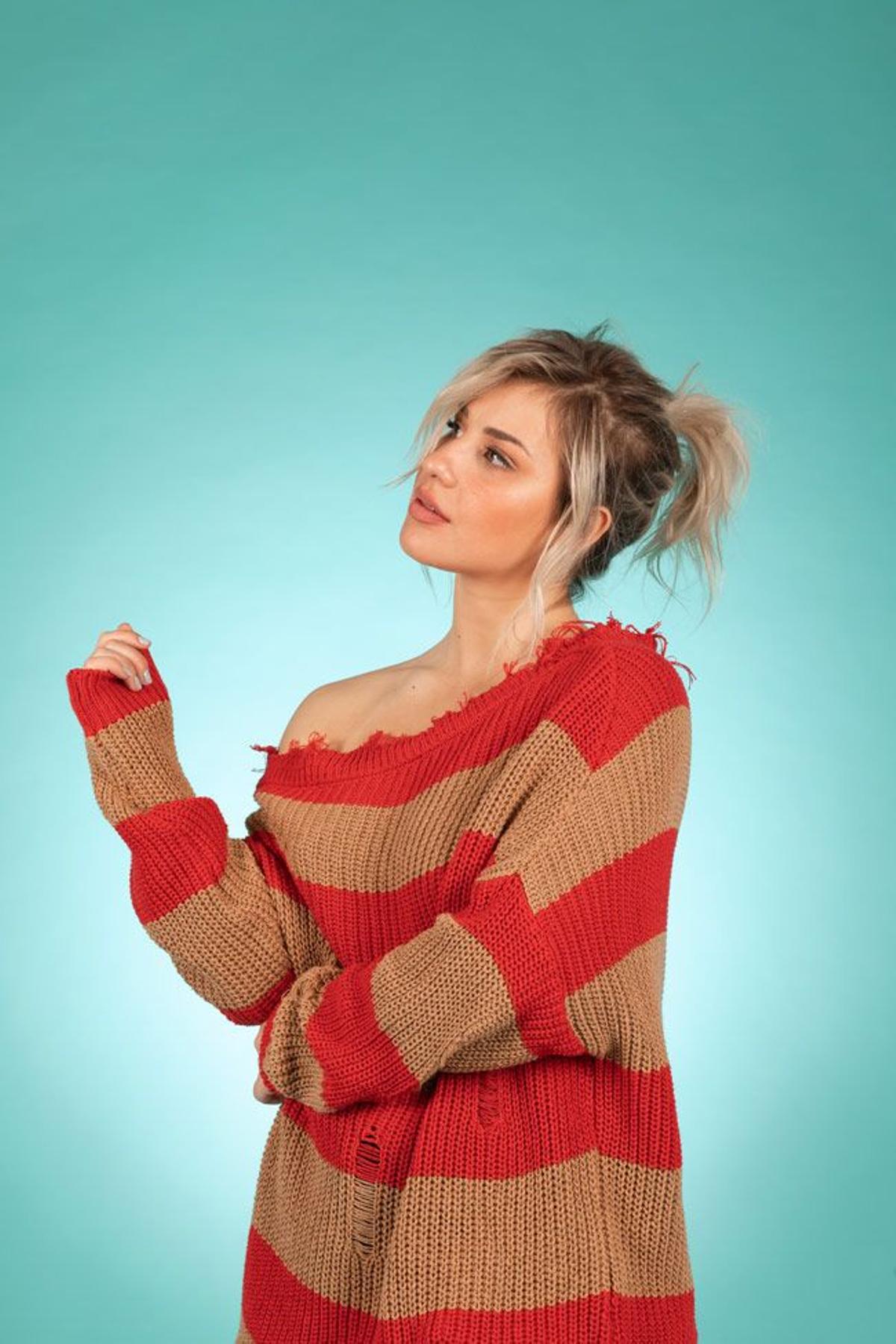 La cantante Lucía Gil