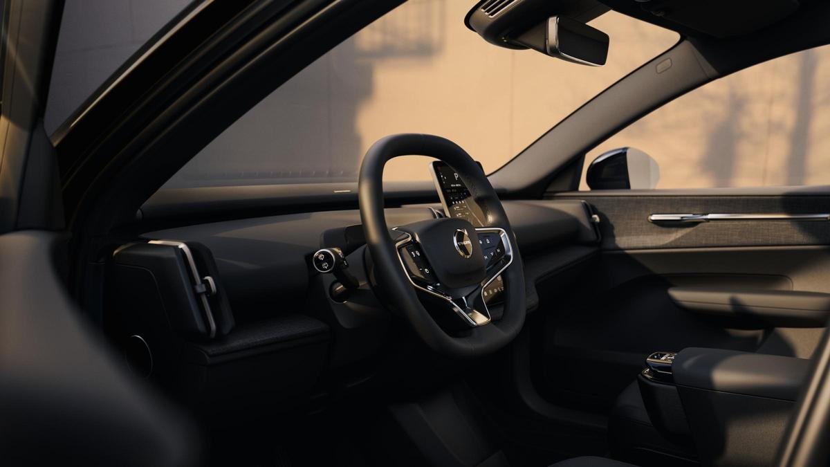 Interior Black Edition en el Volvo EX30 2026