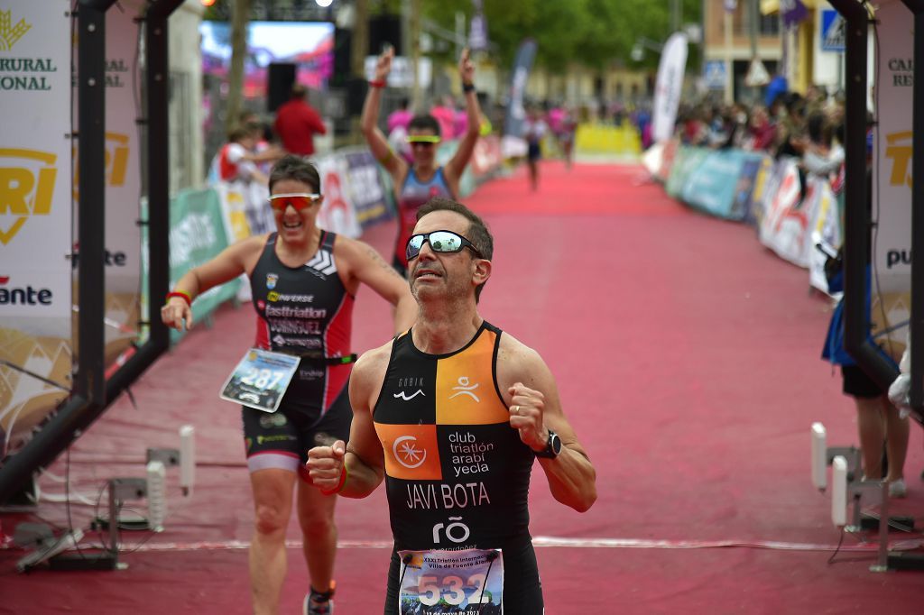 Llegada del triatlón de Fuente Álamo (I)