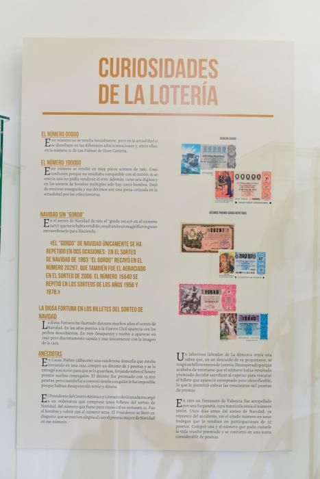 Exposicion Loterias Nacional en el CC.Mirador