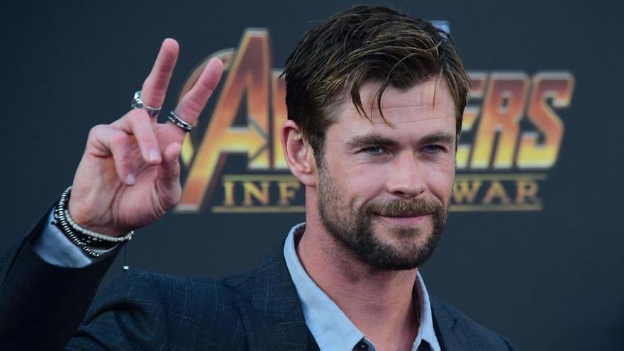 El actor Chris Hemsworth