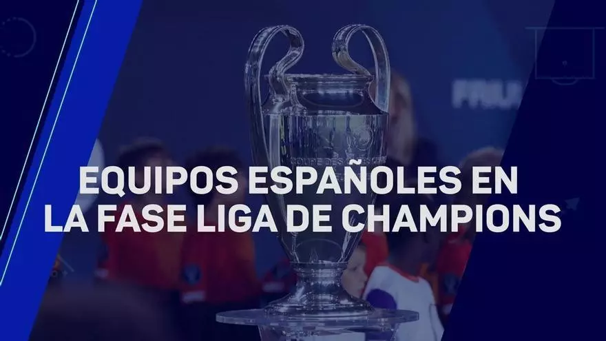 Así quedan los equipos españoles tras la fase liga de Champions