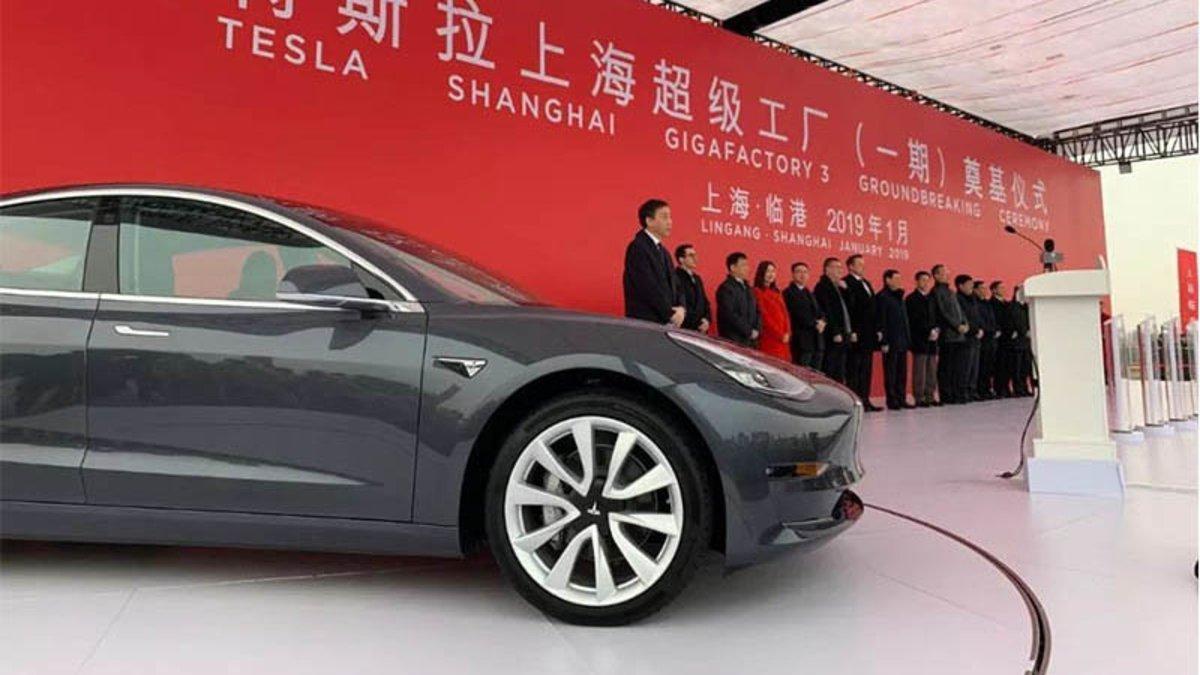 Cuando termine su planta en Shanghái, Tesla ya podrá fabircar coches en China.