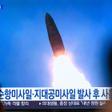Archivo - Lanzamiento de un misil por parte de Corea del Norte