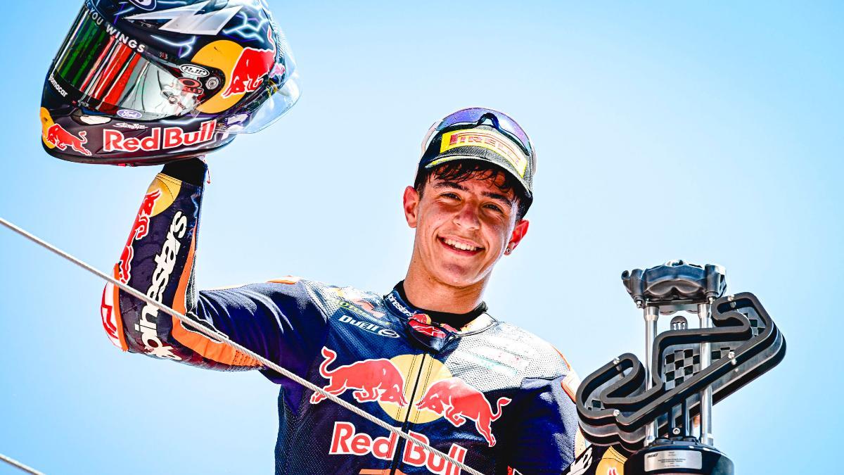 Jose Antonio Rueda, vigente campeón del mundo de Moto3, llega a Jerez como debutante en Moto2