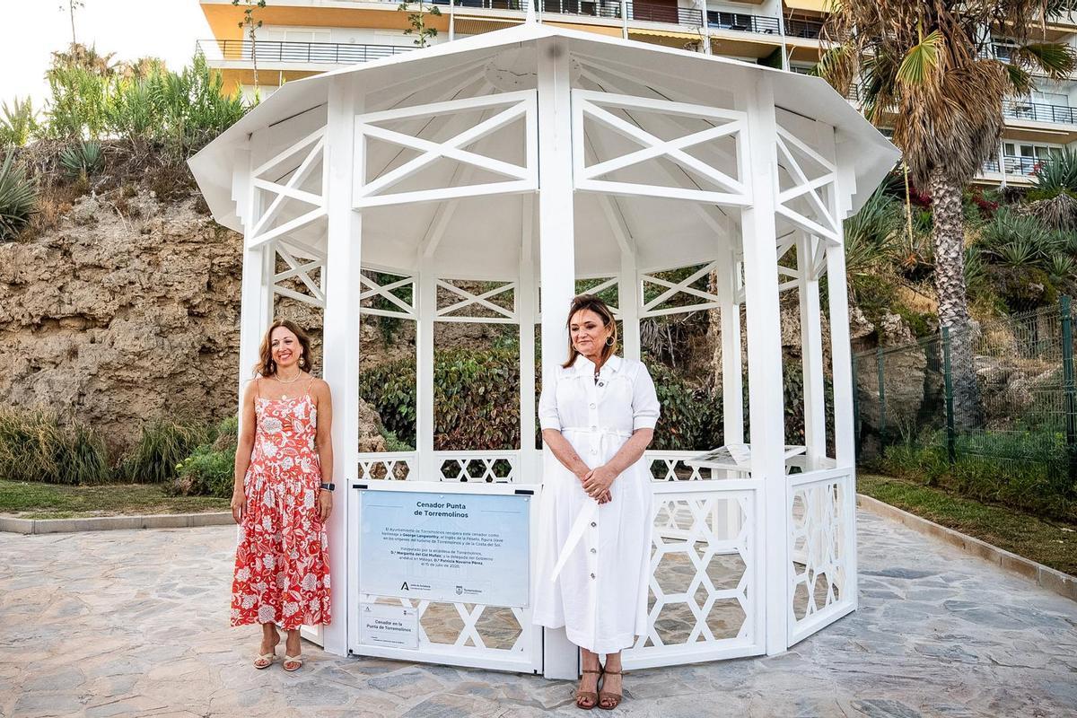Torremolinos inaugura un cenador con el que homenajea a George Langworthy