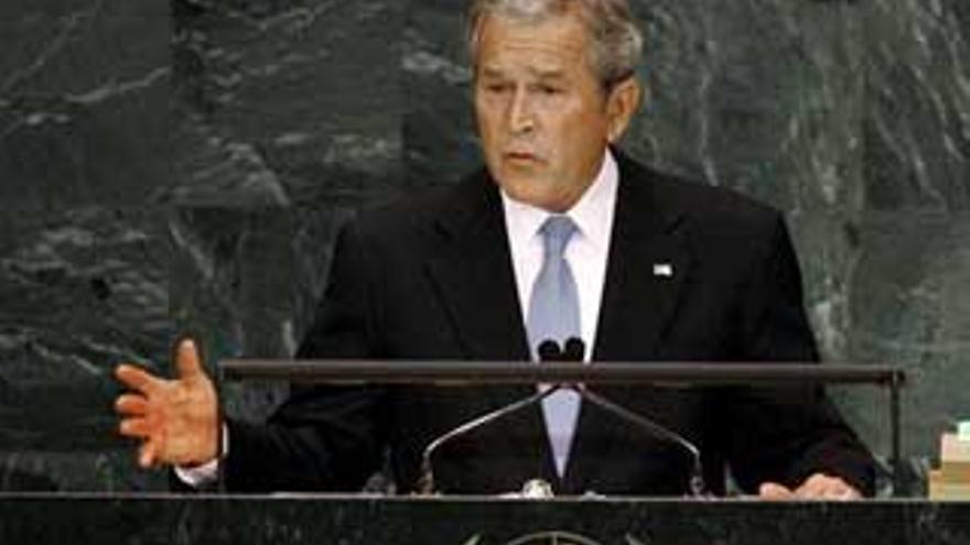 Bush defiende la lucha contra la tiranía y anuncia sanciones contra Birmania