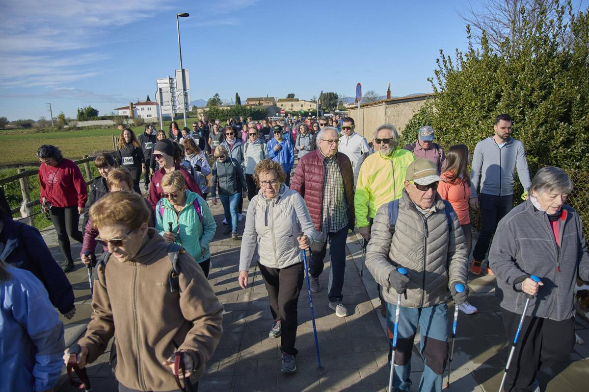 Imatges de la Run4Cancer a Riudellots de la Selva