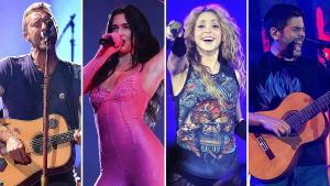 Coldplay, Dua Lipa, Shakira y Estopa publican disco este año.