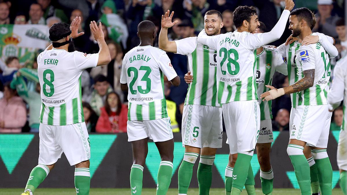 Un partido de Liga del Betis de la pasada temporada.