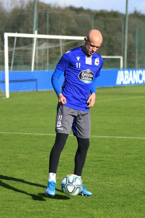 Lampropoulos y Montero se reincorporaron al entrenamiento este miércoles. Hoy, jueves, lo hizo el internacional japonés.