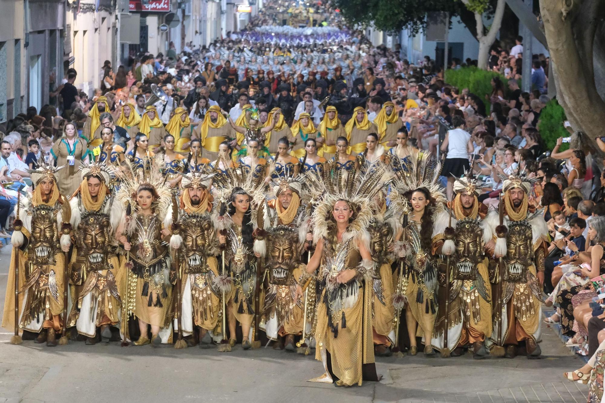 La Entrada Mora de las fiestas de Novelda, en imágenes