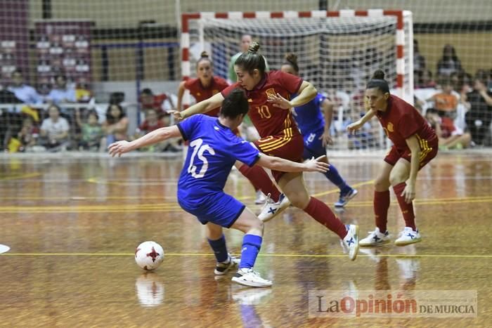 Fútbol sala femenino en Archena: España - Italia