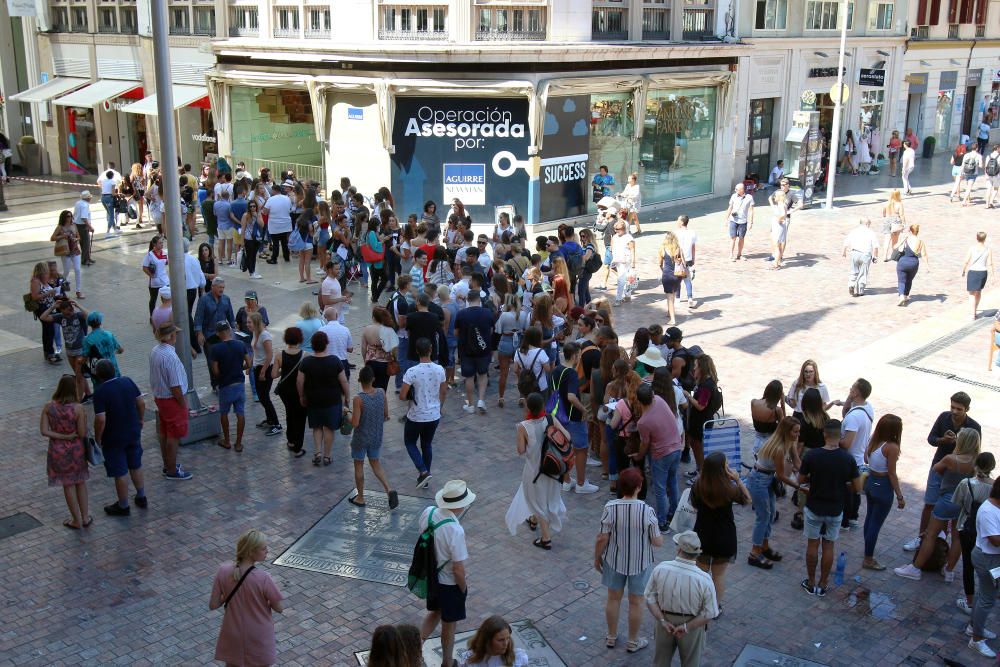 Casting de Gran Hermano en Málaga.