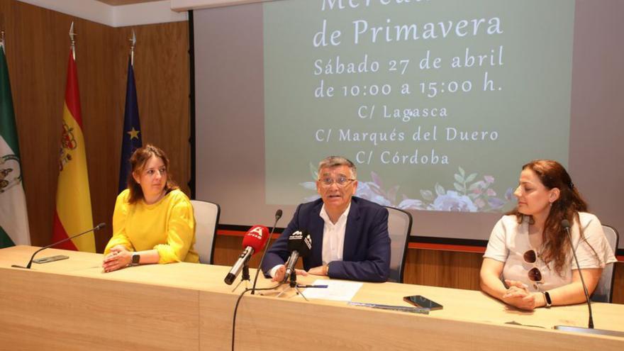 Presentación del Mercadillo de primavera, en San Pedro.