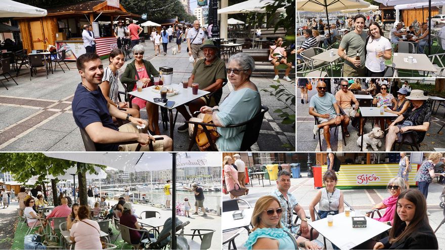 Las casetas del puerto y Begoña &quot;maravillan&quot; a locales y turistas