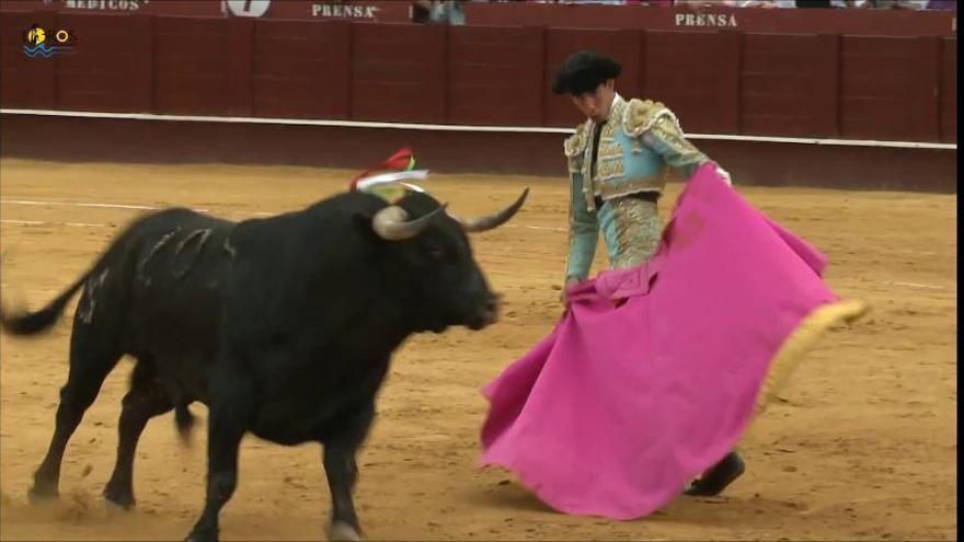 Tercer toro de la Sexta de abono de la Feria Taurina de Málaga