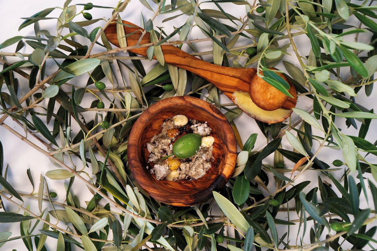 Plato del restaurante Raíces.