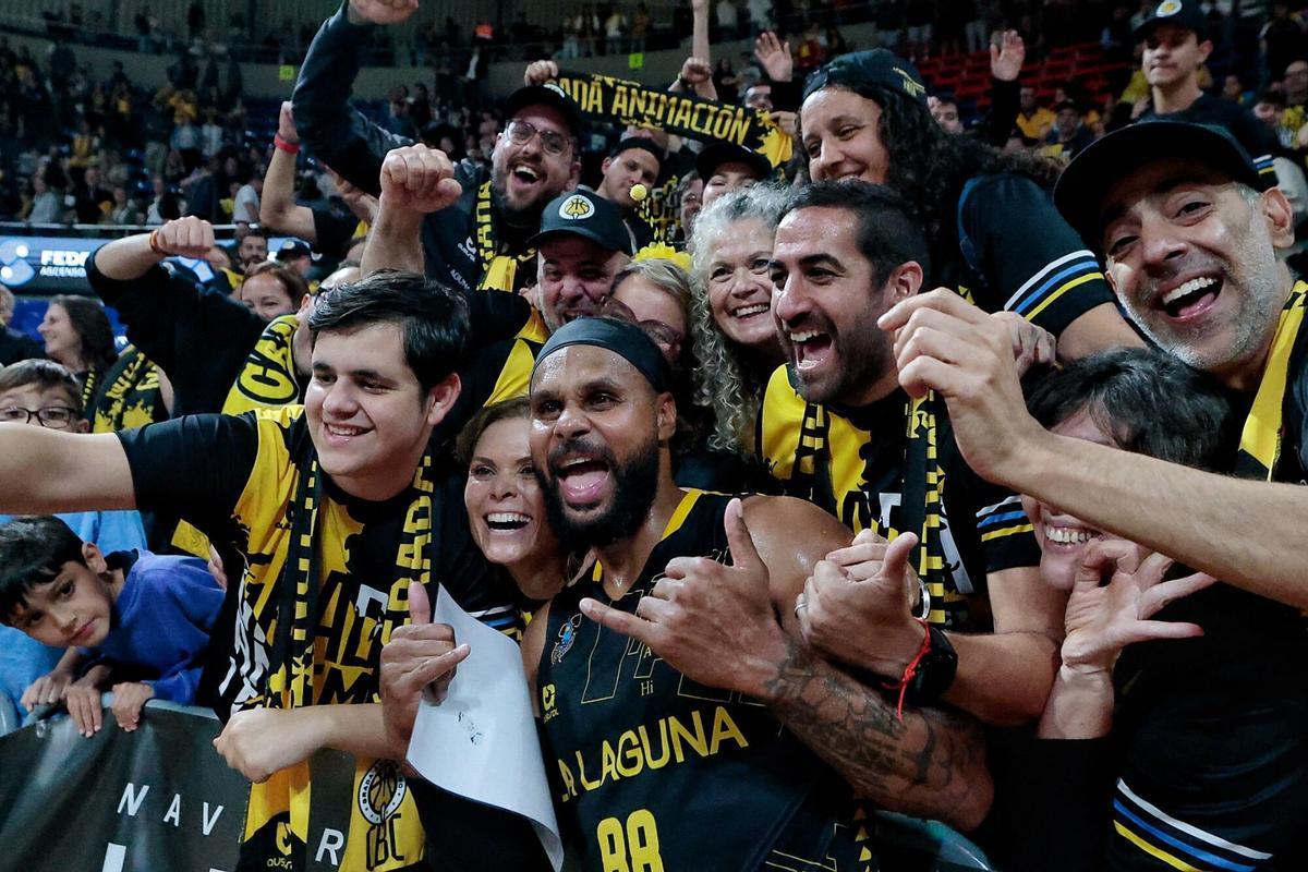 Partido La Laguna Tenerife CB Canarias - Galatasaray de los cuartos de final de la BCL