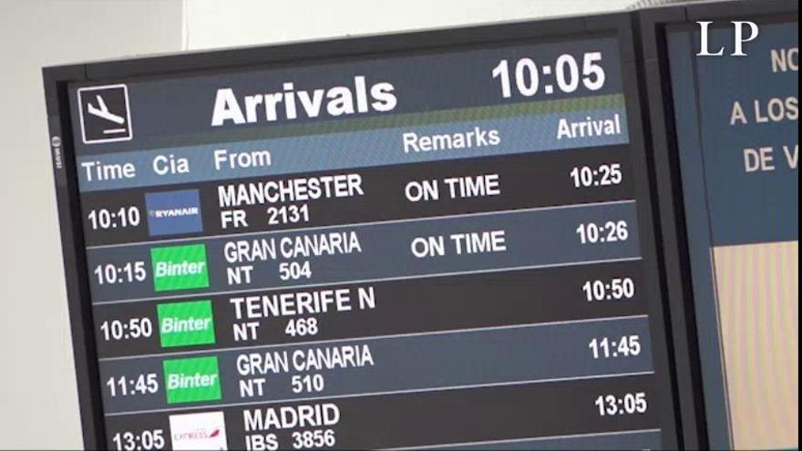 Ryanair trae a Lanzarote los primeros turistas británicos tras el estado de alarma por el coronavirus