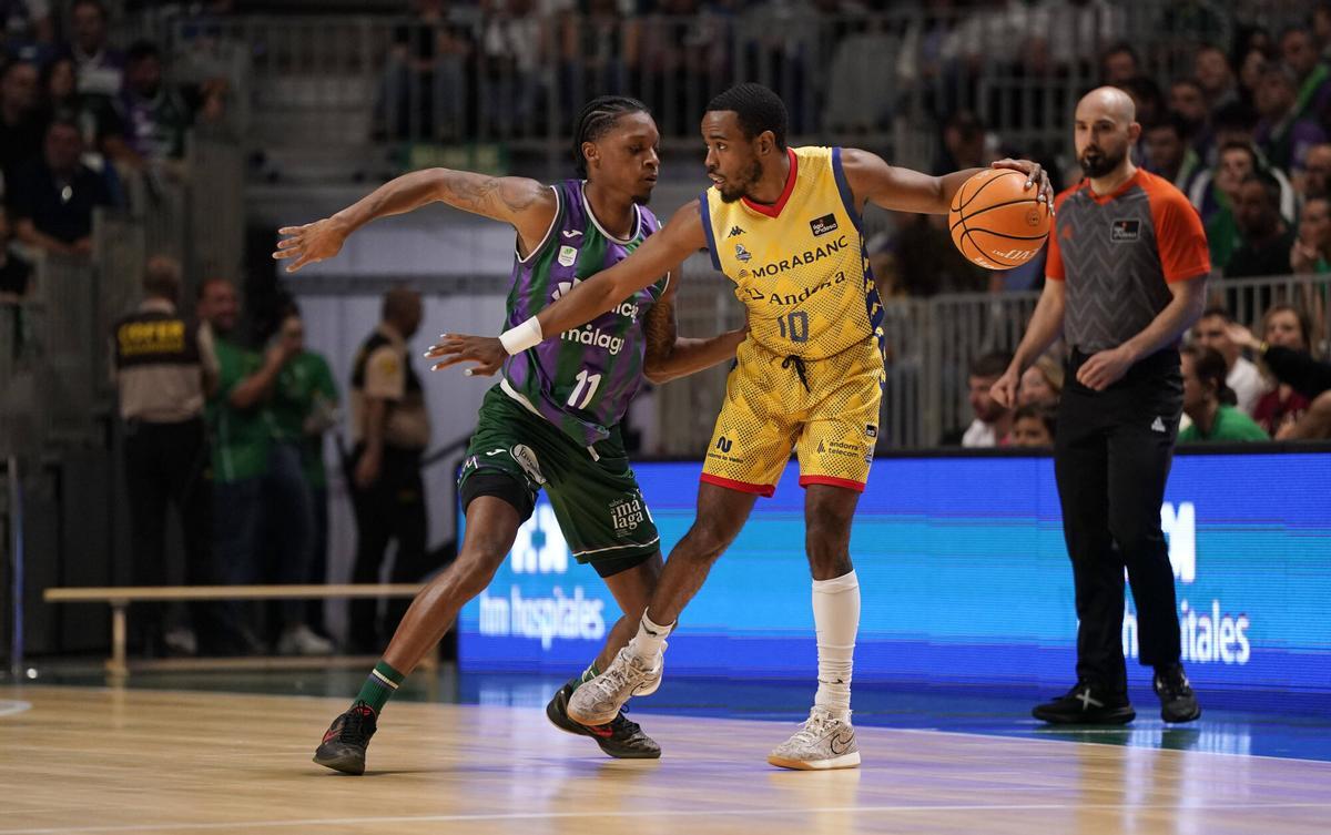 Victoria del Unicaja ante el MoraBanc Andorra en la Liga Endesa